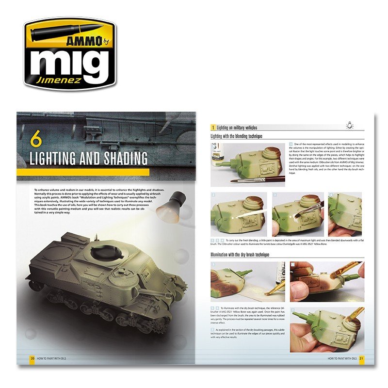 Ammo of Mig 6043 MODELLING GUIDE: HOW TO PAINT WITH OILS EN – Bild 2