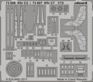 Eduard 73606 Kfir C2 AMK 1/72 – immagine 2
