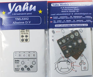 Yahu YML3202 Albatros DV (Wingnut Wings) 1/32