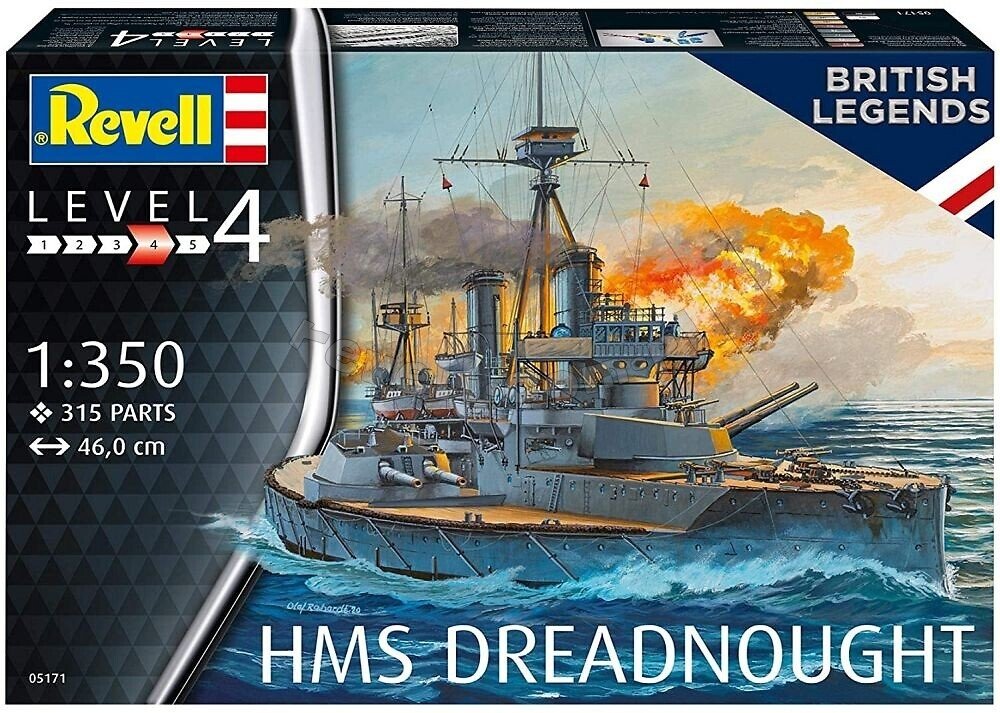 Revell 05171 HMS Dreadnought 1/350 – zdjęcie 2