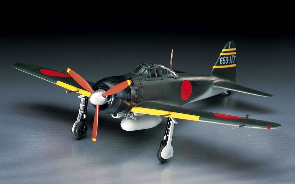 Hasegawa D22 Mitsubishi A6M Zero fighter type 52 1/72 – Bild 2
