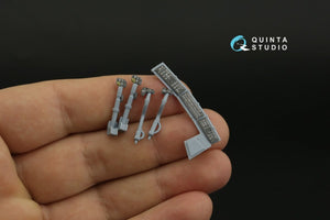 Quinta Studio QDS-35090 AH-64A 3D-Printed &amp;amp; colored Interior on decal paper (Academy) (Small version) 1/35 – Bild 6