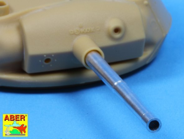 Aber 35L-085 75mm Gun barrel for US light tank M24 Chaffee (1/35) – image 7