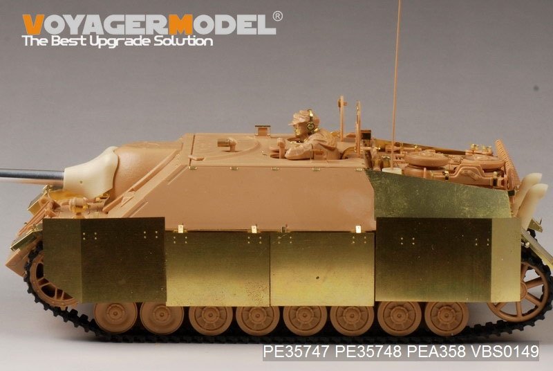 Voyager Model PEA358 WWII German Jagdpanzer IV Schurzen (For TAMIYA) 1/35 – obrázek 2