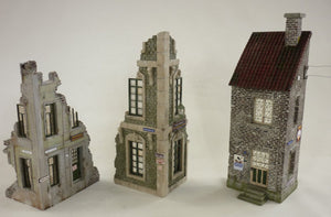 RT-Diorama 35255 Corner Buildings (3pcs.) 1/35 – image 3