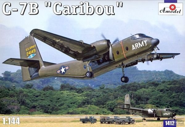 A-Model 01412 C-7B Caribou 1/144