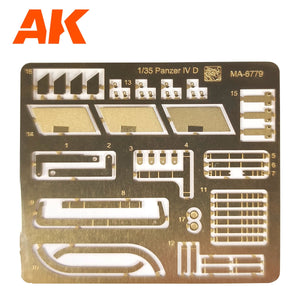 AK Interactive AK35504-A PZ.KPFW.IV AUSF.D AFRIKA KORPS + DAK PANZERFAHRER 1/35 – Bild 6