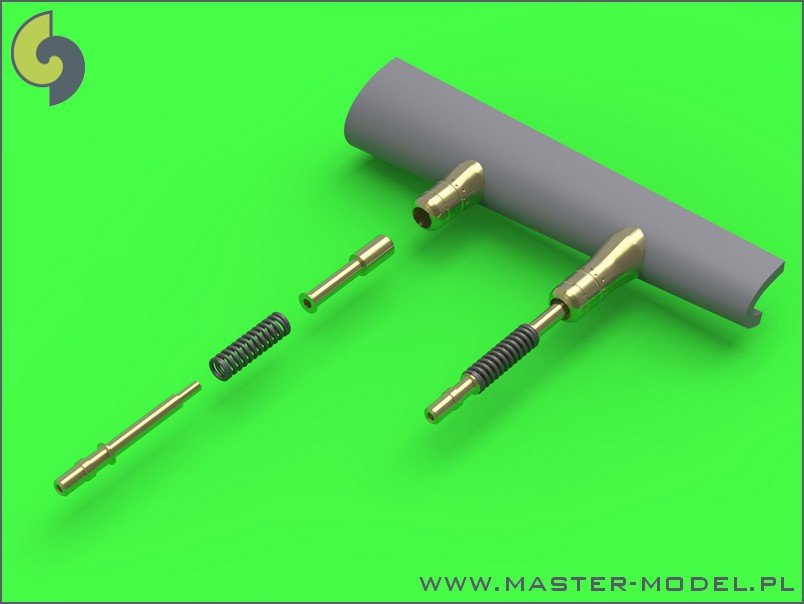Master AM-48-085 Hawker Hurricane Mk IIC - Hispano Mk II 20mm cannons (with round recoil springs) 1/48 – Bild 2