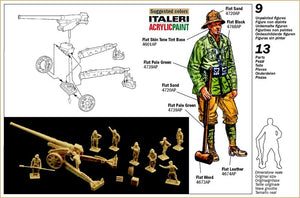 Italeri 6165 WWII: Italian Cannone da 149/40 w/crew 1/72 – obrázek 2