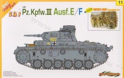 Cyber ​​​​Hobby 9111 Pz.Kpfw.III Ausf.E/F (1/35)