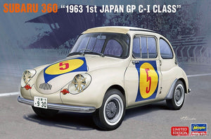 Hasegawa 20465 Subaru 360 1963 1st Japan GP CI Class 1/24