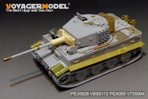Maquette Voyager PE35928 Char Tiger I allemand de la Seconde Guerre mondiale, production tardive, pour TRUMPETER 09540, échelle 1/35 – image 11