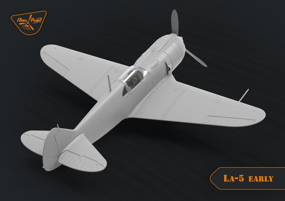 Clear Prop! CP72014 La-5 early version ADVANCED KIT 1/72 – Bild 9