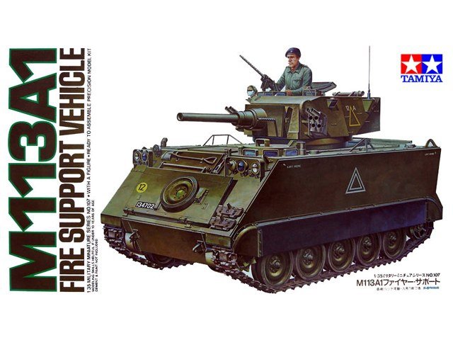 Tamiya 35107 M113A1 Véhicule d'appui incendie (1/35)