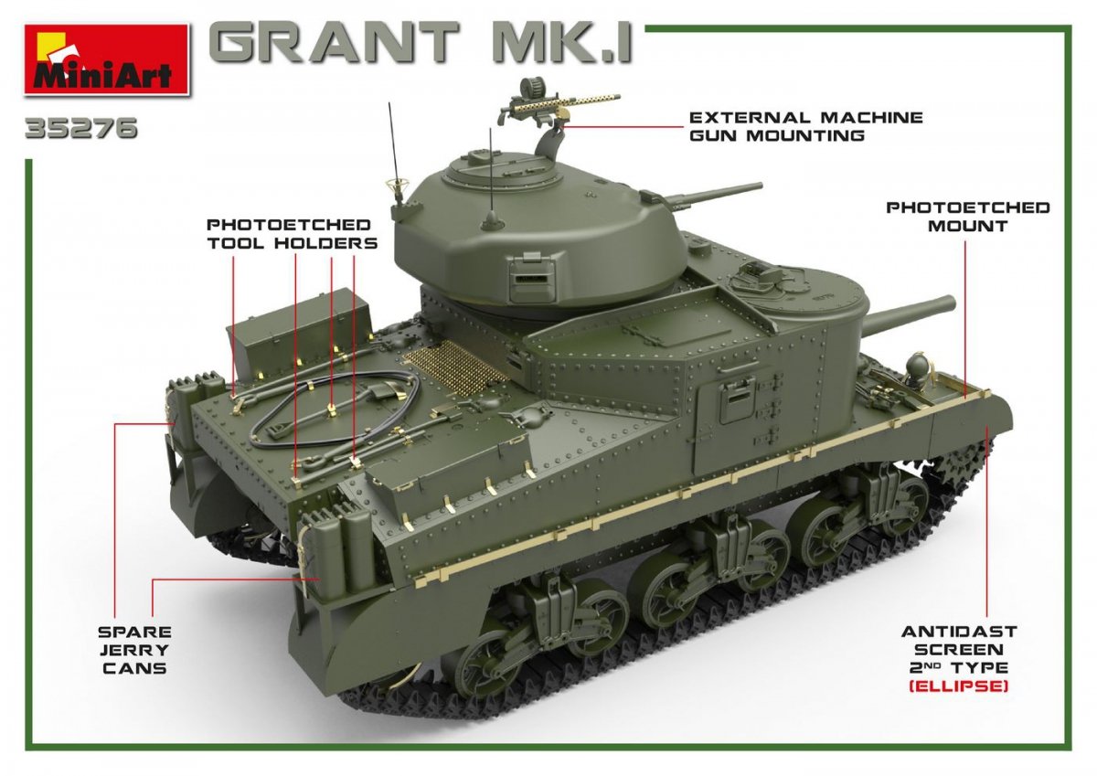 MiniArt 35276 GRANT Mk.I 1/35 – Bild 4