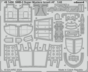 Eduard 491456 SMB-2 Super Mystere Israeli AF SPECIAL HOBBY 1/48 – image 2