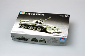 Trumpeter 07284 T-55 with BTU-55 1/72 – obrázek 2
