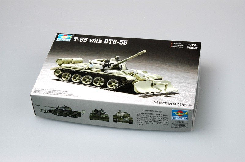 Trumpeter 07284 T-55 with BTU-55 1/72 – obrázek 2