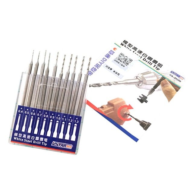U-Star UA-90280 Drill Bit Set - 10-piece drill set