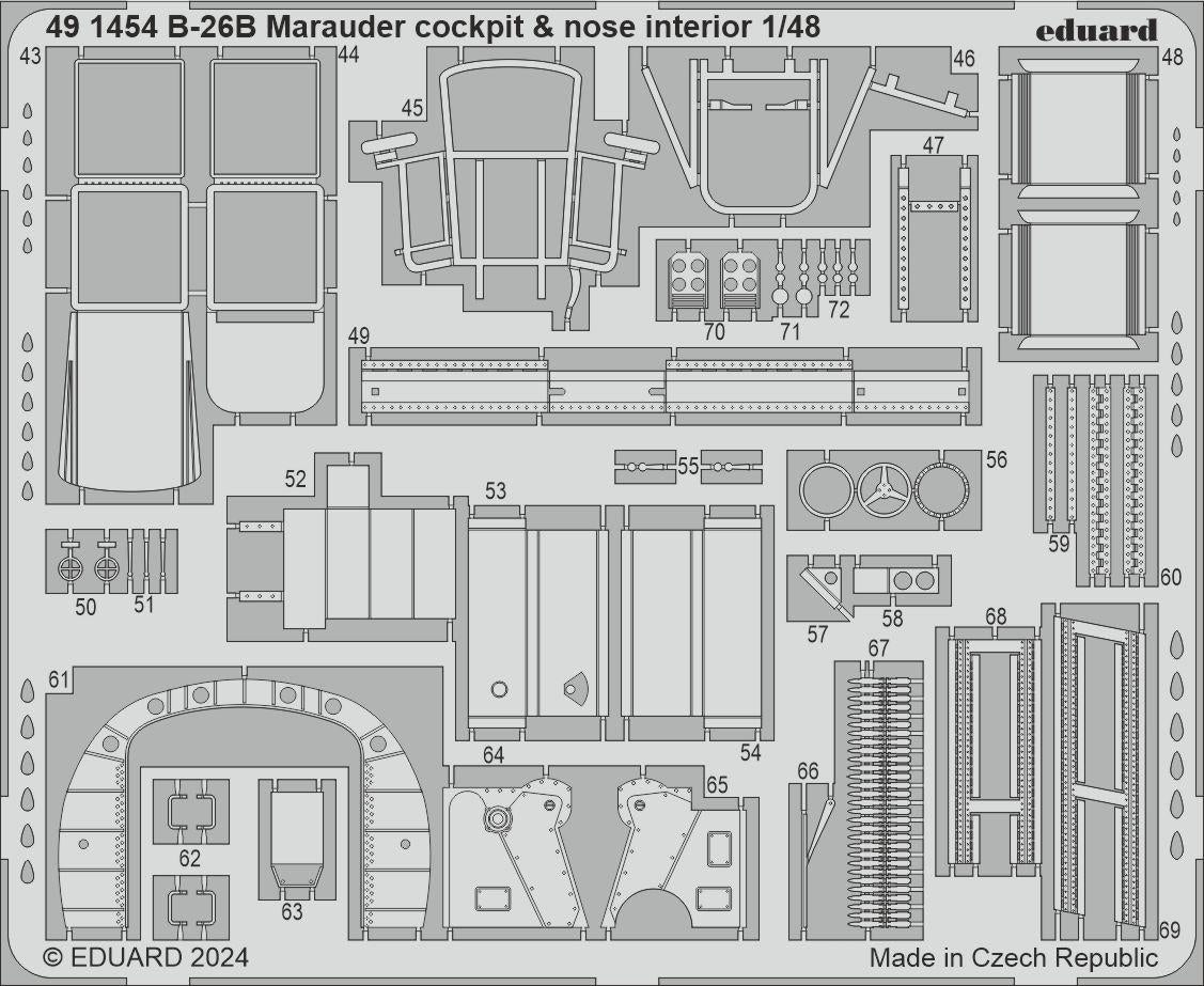 Eduard BIG49421 B-26B Marauder PART I ICM 1/48 – image 2