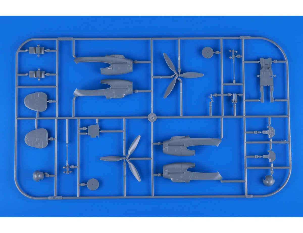 Eduard 8207 Bf 110F 1/48 – Bild 3