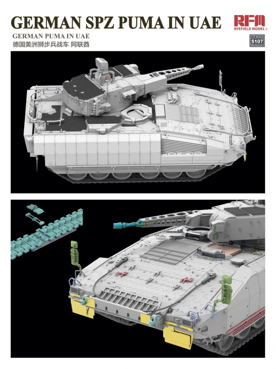 Rye Field Model 5107 German SPZ Puma in UAE 1/35 – obrázek 3