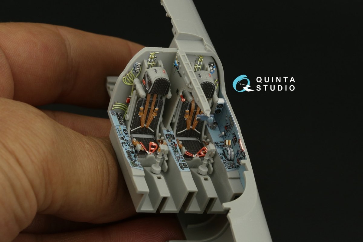 Quinta Studio QD48238 Su-24M 3D-Printed &amp;amp; colored Interior on decal paper ( Trumpeter ) 1/48 – Bild 8
