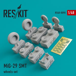 RESKIT RS48-0090 MiG-29 (SMT) wheels set 1/48
