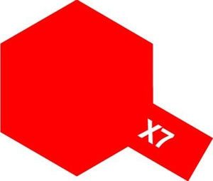 Tamiya X7 Red (81507) Acrylic paint 10ml – Bild 2