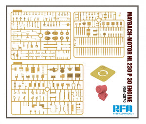 Rye Field Model 2070 MAYBACH-Motor HL 230 P 30 Engine 1/35 – immagine 2