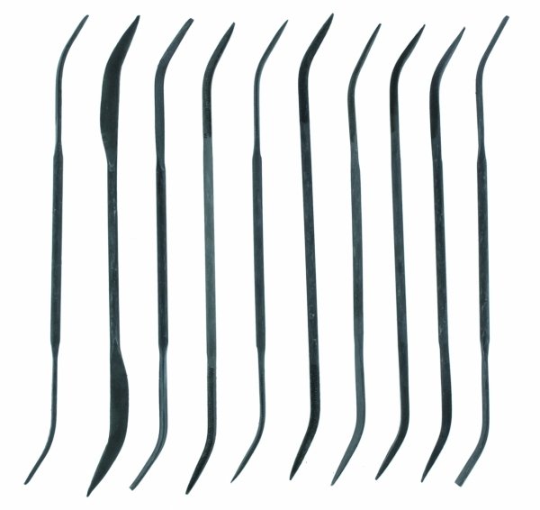 Vallejo T03003 Curved Needle Files (10 pcs)