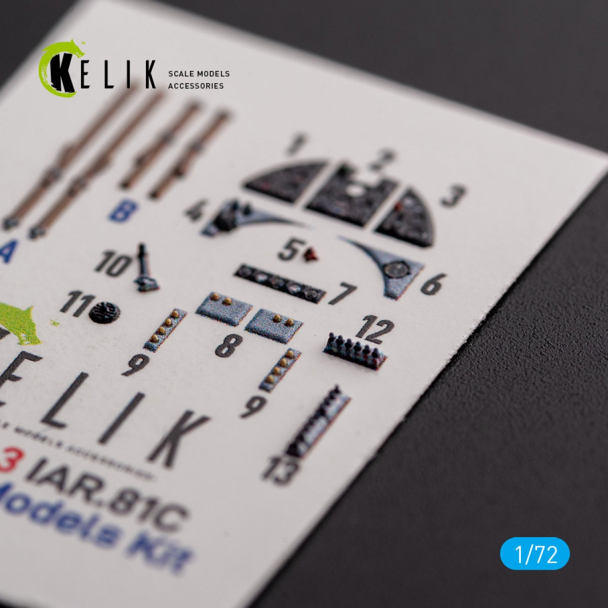 KELIK K72143 IAR.81c - interior 3D decals for IBG Models kit 1/72 – immagine 4