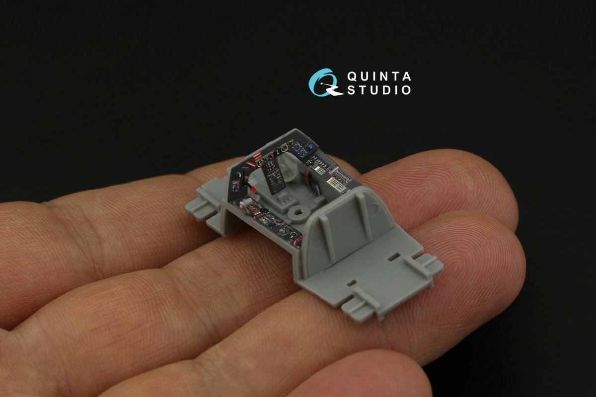 Quinta Studio QD48296 FW 190D-9 3D-Printed &amp;amp; colored Interior on decal paper (HobbyBoss) 1/48 – obrázek 6