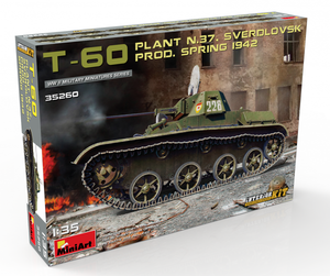 MiniArt 35260 T-60 PLANT N.37, SVERDLOVSK PROD. SPRING 1942. INTERIOR KIT 1/35 – immagine 2