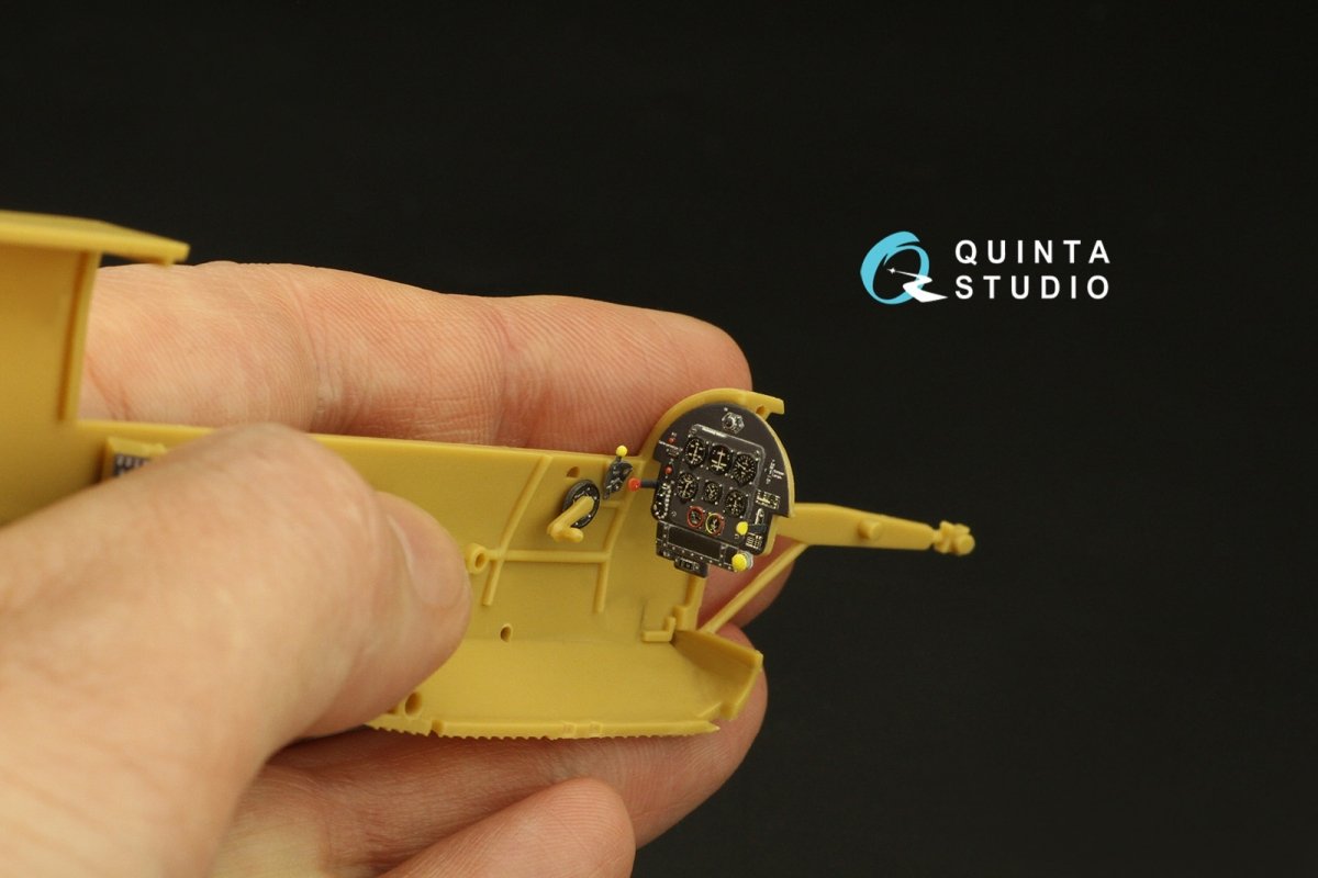 Quinta Studio QD35072 Fi 156C 3D-Printed &amp;amp; colored Interior on decal paper (Hobby Boss (ex-Tristar)) 1/35 – Bild 10