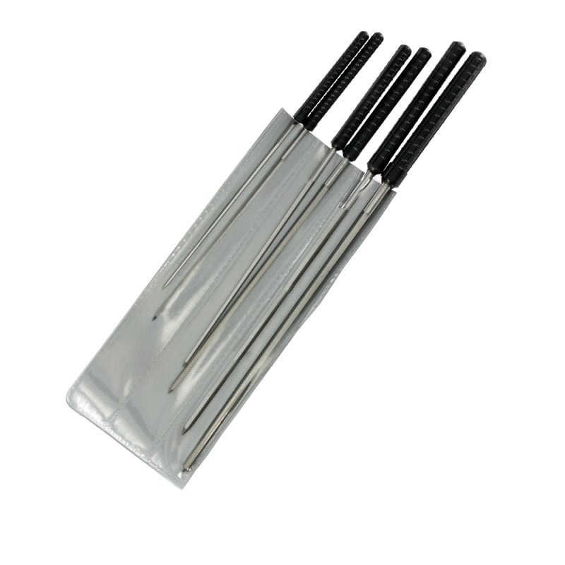 Modelcraft PBR2196 6 Pce Precision Cutting Broach Set (1.2 - 3.0mm)