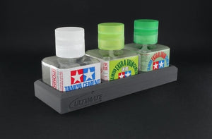 Ultimate Modeling Products UMP085 Ultimate Glue Bottle Triple Holder (for Tamiya)