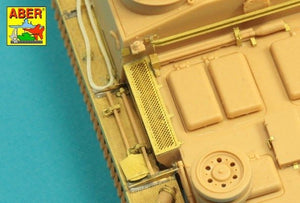 Aber 48A31 Grilles for Pz.Kpfw. III &amp;amp; Stug III Fit to Tamiya models: 32540; 32524; 32525; 32543; 1/48 – Bild 10