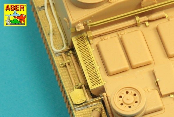 Aber 48A31 Grilles for Pz.Kpfw. III &amp;amp; Stug III Fit to Tamiya models: 32540; 32524; 32525; 32543; 1/48 – Bild 10