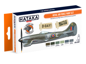 Hataka HTK-CS07 ORANGE LINE – Royal Air Force paint set 6x17