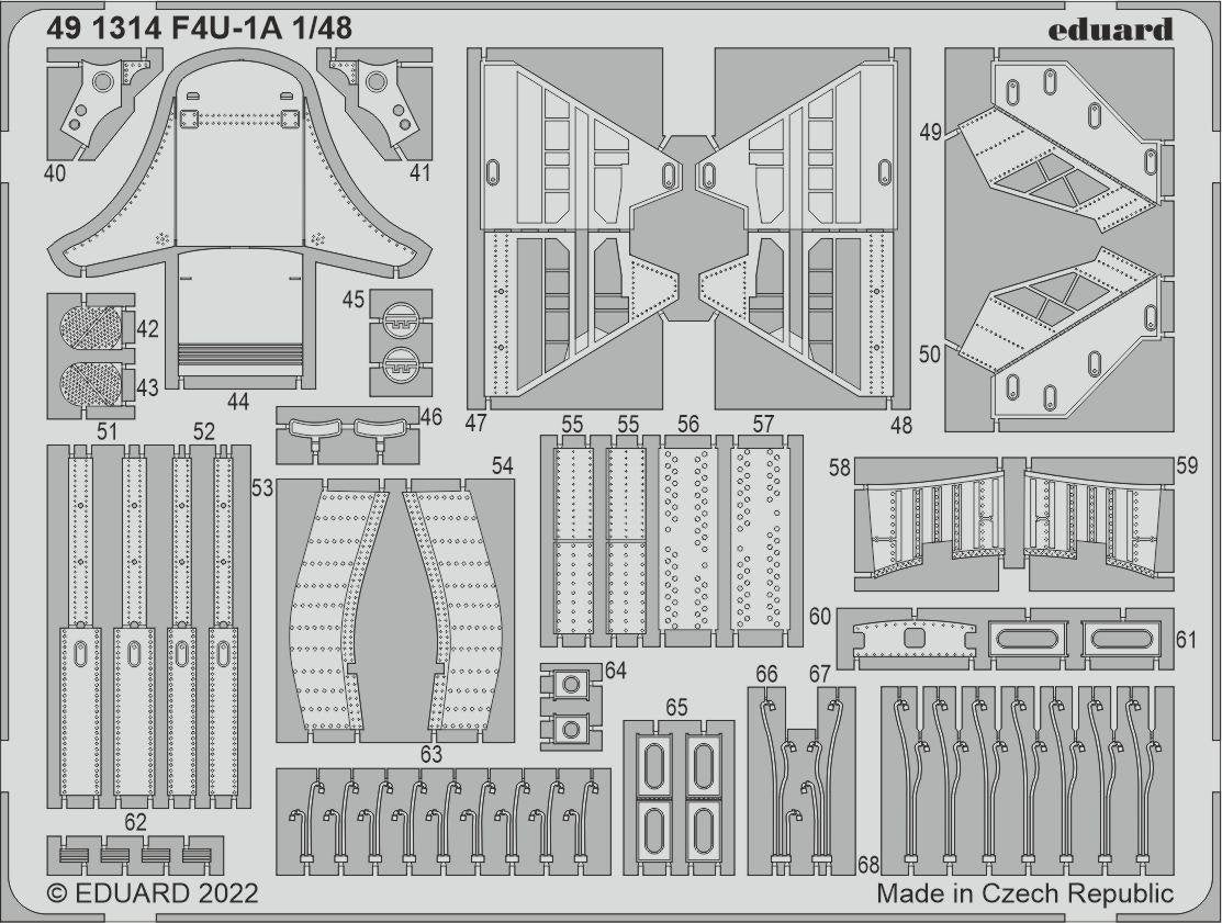 Eduard BIG49356 F4U-1A HOBBY BOSS 1/48 – immagine 3