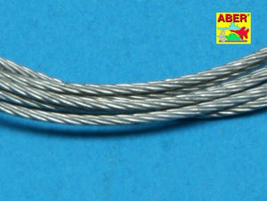 Aber TCS09 Stainless Steel Towing Cables 0.9mm, 1m long – image 3