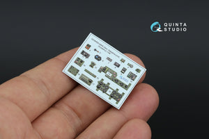 Quinta Studio QD48469 A6M2 Zero (Nakajima Prod.) 3D-Printed colored Interior on decal paper (Academy) 1/48 – imagen 4