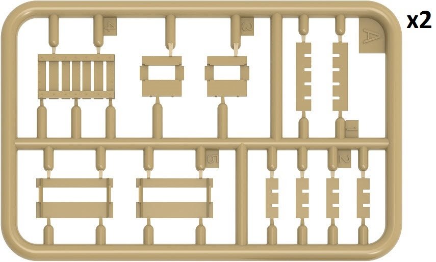 MiniArt 35651 WOODEN CRATES 1/35 – immagine 4