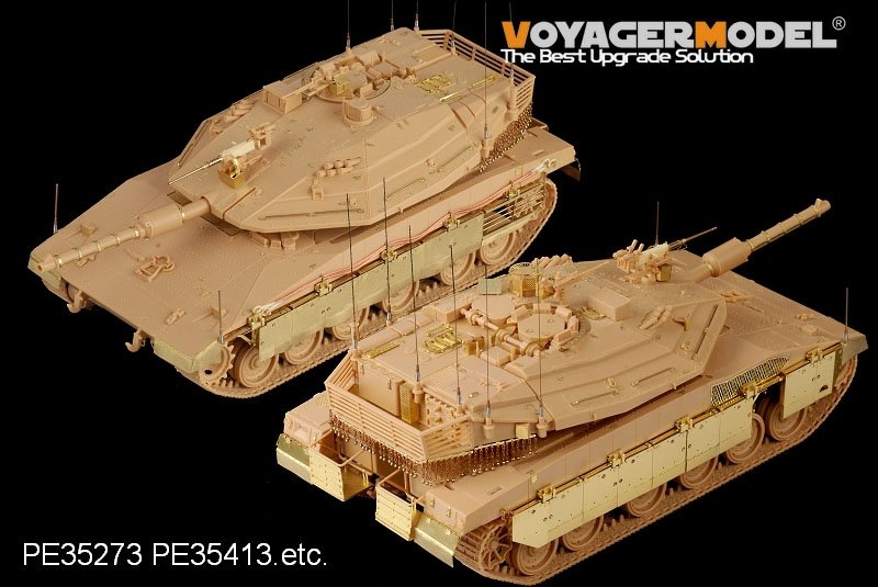 Voyager Model PEA171 Modern Merkava MBT Family Antenna Set (For All) 1/35 – imagen 2