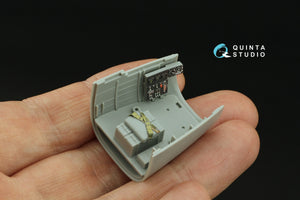 Quinta Studio QD48436 B-25J Mitchell Glass Nose 3D-Printed colored Interior on decal paper (HK models) 1/48 – image 6