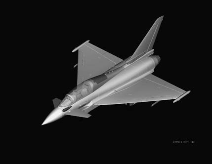 Hobby Boss 80265 EF-2000B Eurofighter Typhoon 1/72 – obrázek 3