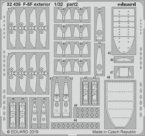 Eduard 32435 F-5F exterior 1/32 KITTY HAWK – obrázek 2