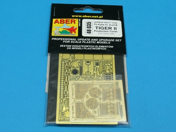 Aber 48035 Pz.Kpfw.VI, Ausf.B TIGER II with turret Tamiya 1/48 production – image 3
