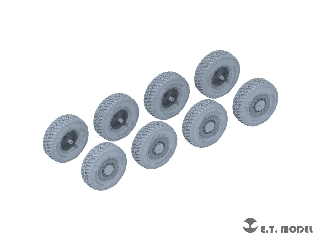 ET Model P35-129 JGSDF TYPE 16 Maneuver Combat Vehicle Sagged wheels and Muzzle Brake For TAMIYA Kit 1/35 – image 2